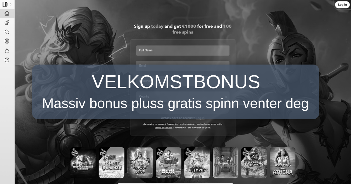 LuckyDays Casino for Norge